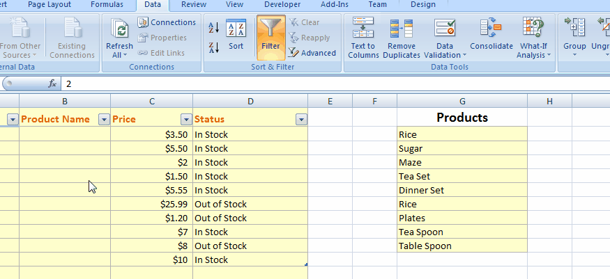 dropdown in excel for mac